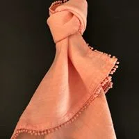 Blush Linen Napkins I $2.50 I Qty 200