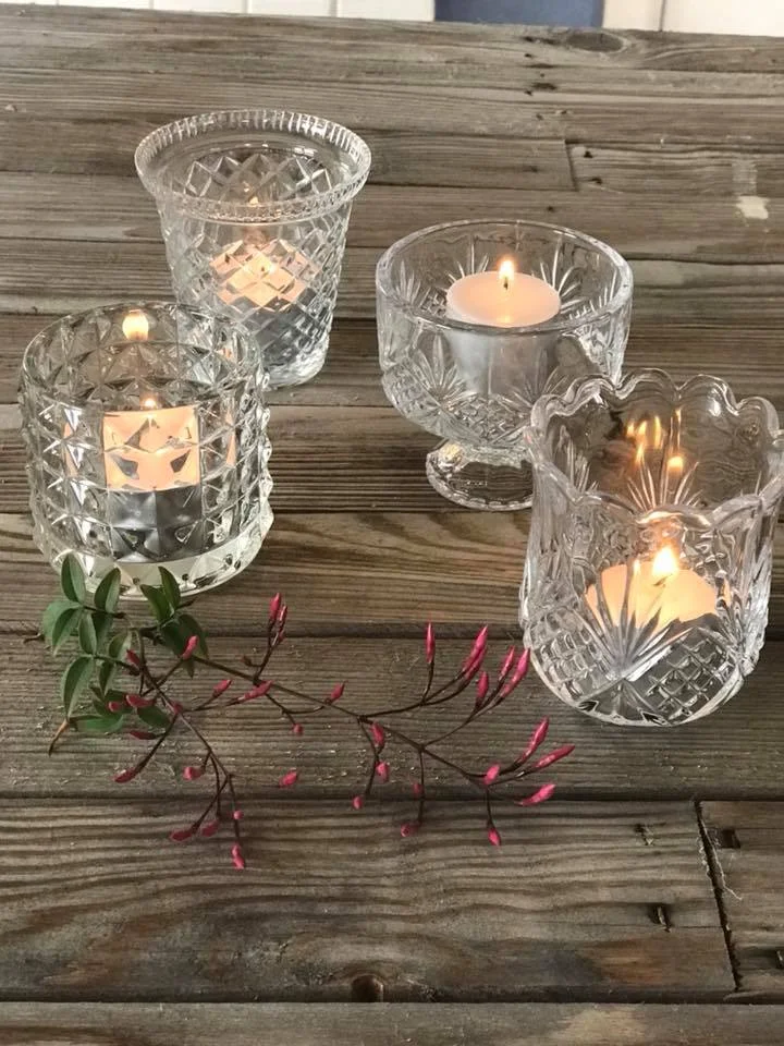 Assorted Crystal Votives I $3.50ea