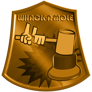 WHACK-A-MOLE Whack-A-Mole is an action packed game that keeps players guessing. Multiple Dominators (Tubes) are placed around the field and light up one at a time. The 2 teams must race to the active Tube and shoot it for a point. Tubes will light up faster and faster as the game progresses. The team with the most points wins. Rules: -All players have 100 Health, Unlimited Respawns -Domination Tubes are spread out across the field -Tubes must stay where they are -One Tube will randomly be selected and become active -Active Tube will be glowing Blue&Green -The first team to capture the Tube will earn a point -THe switch will gradually happen faster as the game goes on -The team with the most points win Team: Alpha Health: 100 Lives: Unlimited Team: Bravo Health 100 Lives: Unlimited