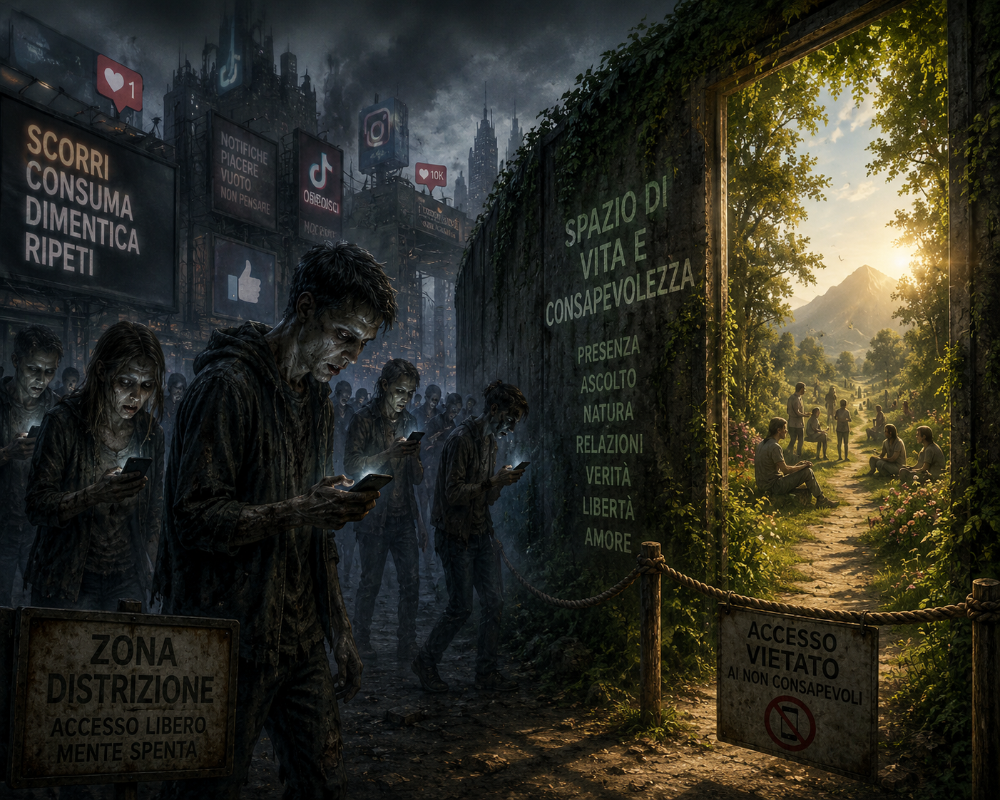 “Entertainment that Consumes Life” - Marco M. 
