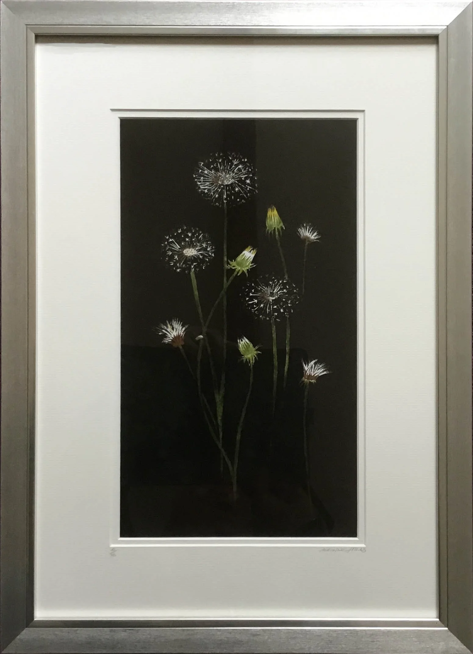 Framed Dandelyon Clock.jpg