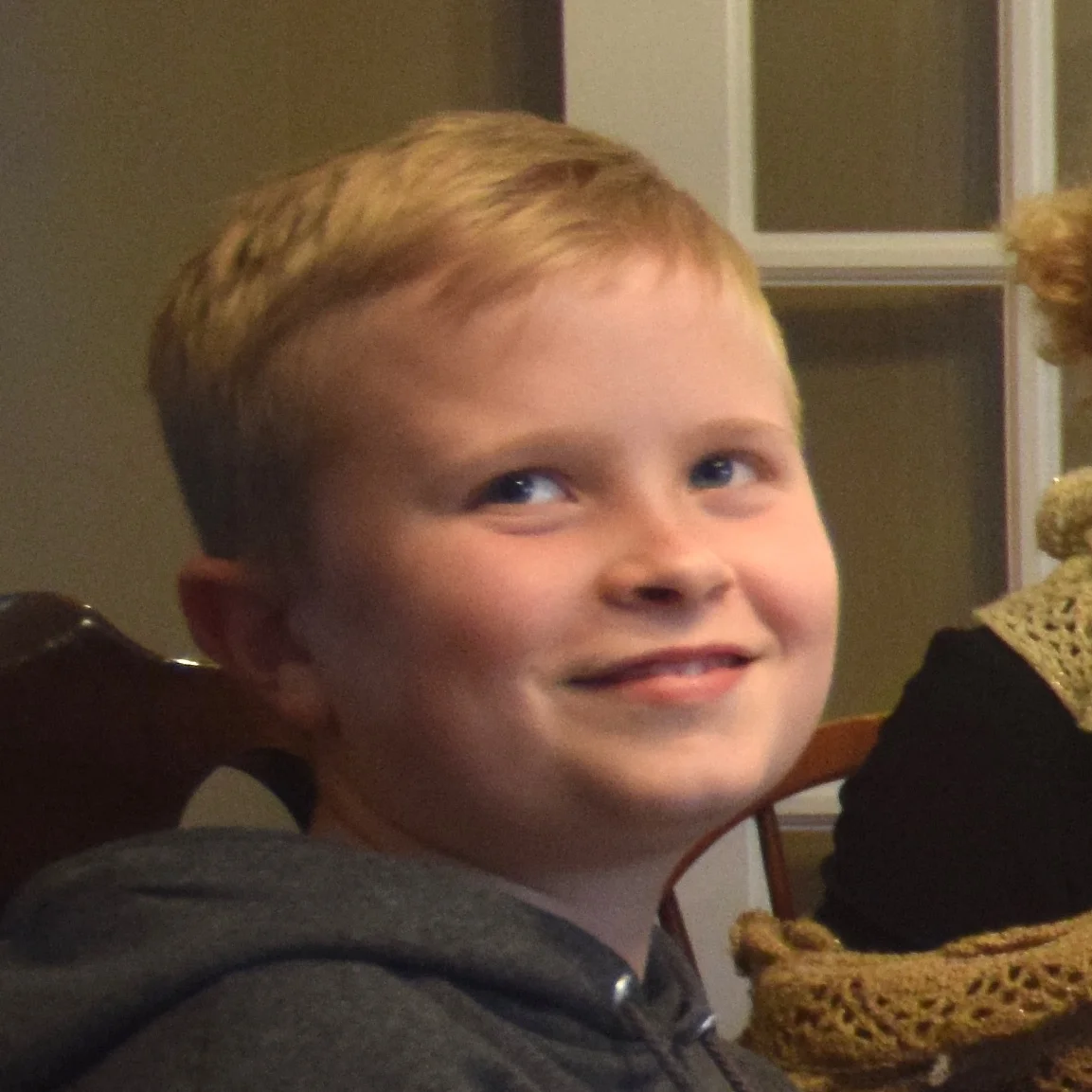 The Pedestal is Precarious, But a Grandchild's Love Steadies