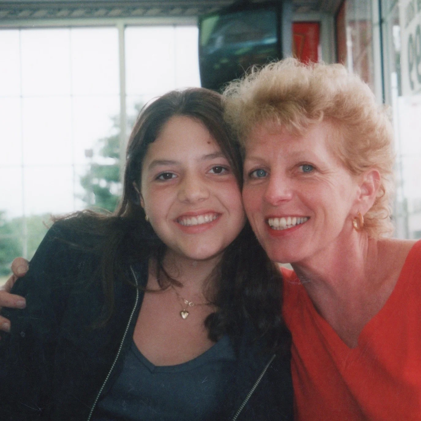 A Few Gold Sequins on the Front Steps