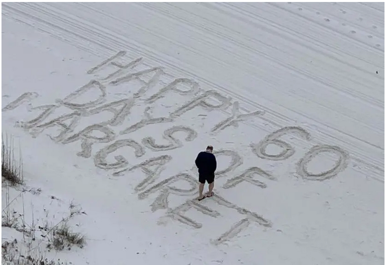 A Mysterious Love Story Written in the Sand