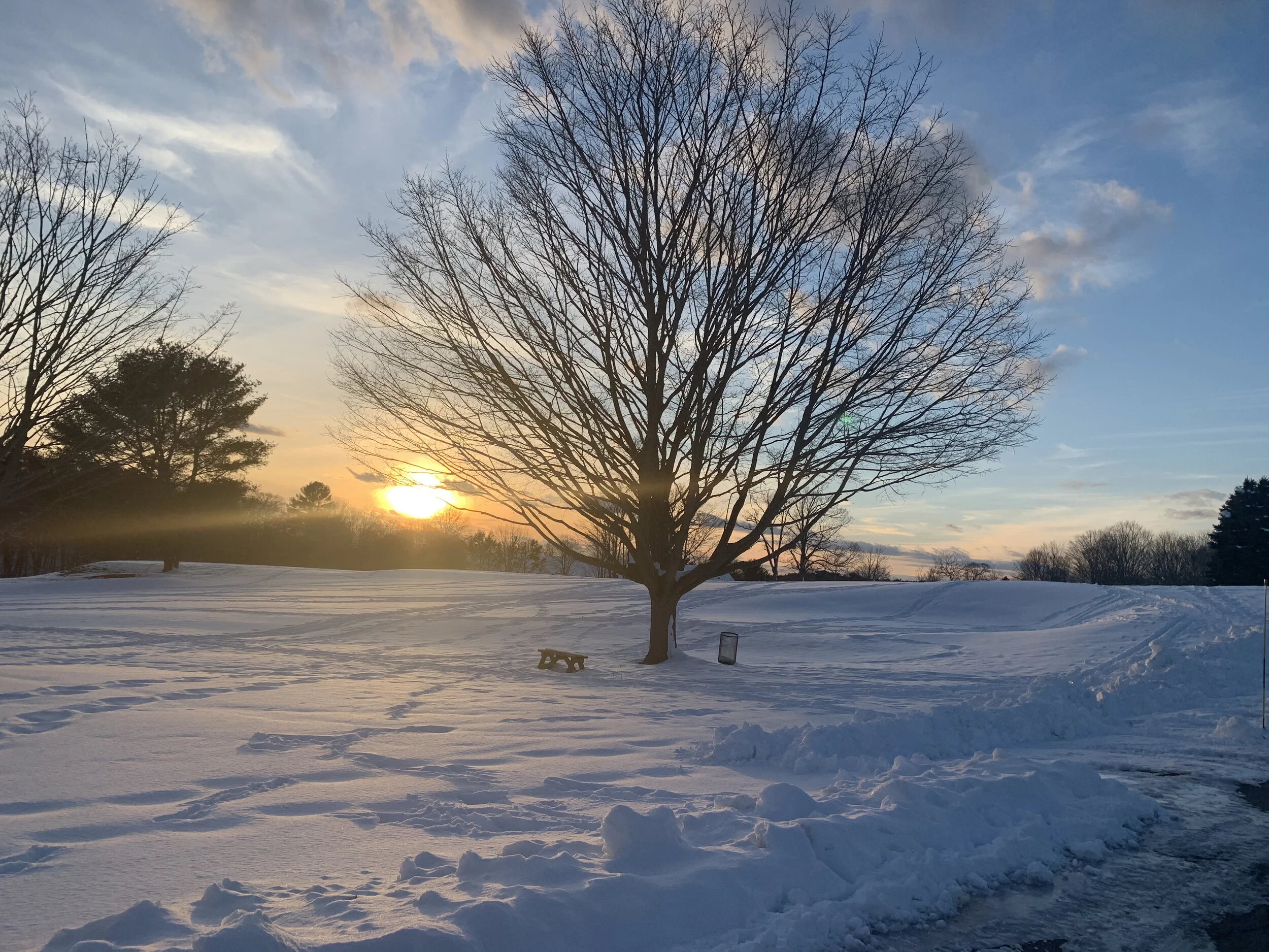 There's beauty in sundowns and old age