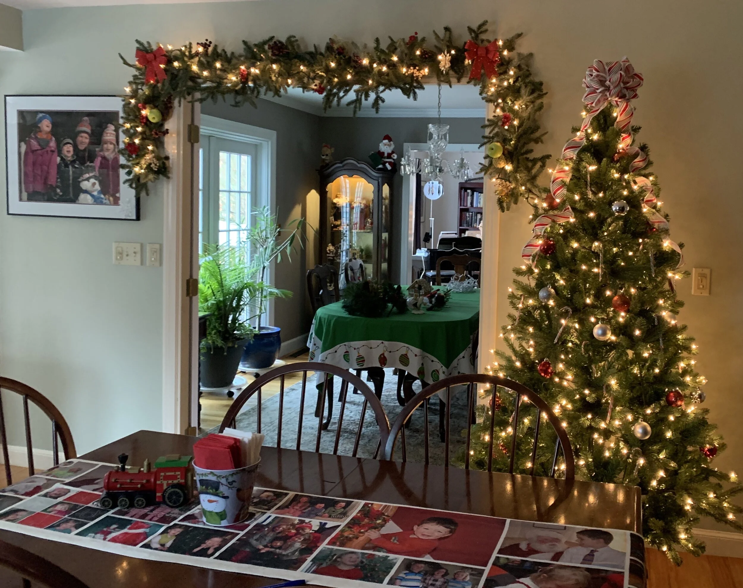 Christmastide's yet to ebb