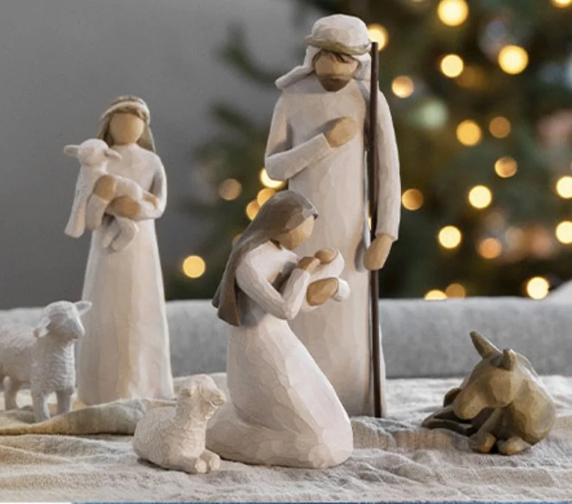 Baby Jesus is life of the party we're shopping, decorating for