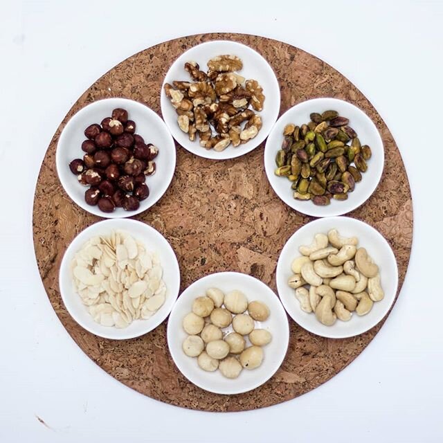 Did you know that nuts are a great source of natural proteins and good fats? Many, but not all of our treats are created using one of these goodies. ​
​Can you name them all? Annnnndd can you remember what treats contain which nuts?
​
