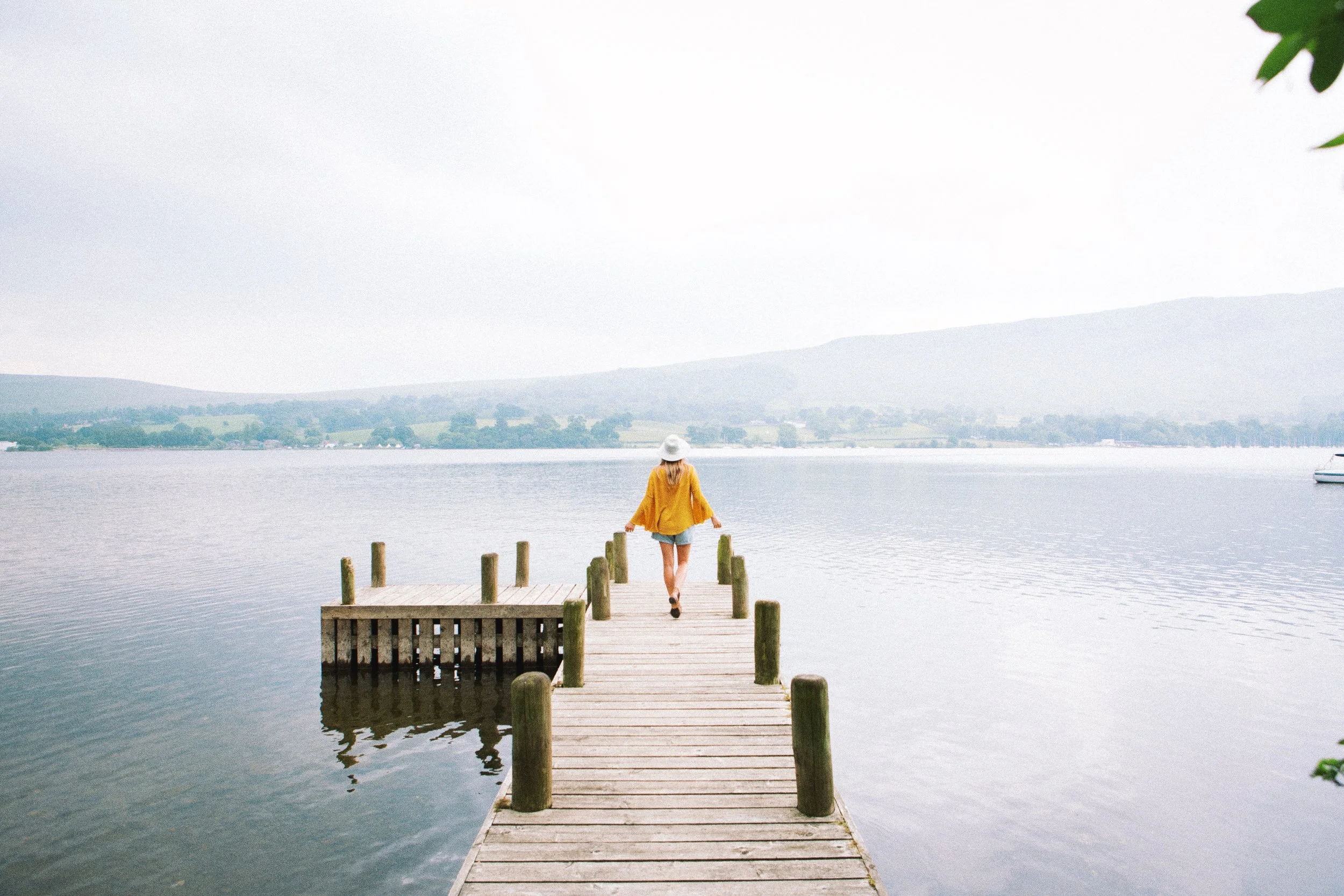 Just passing through. 