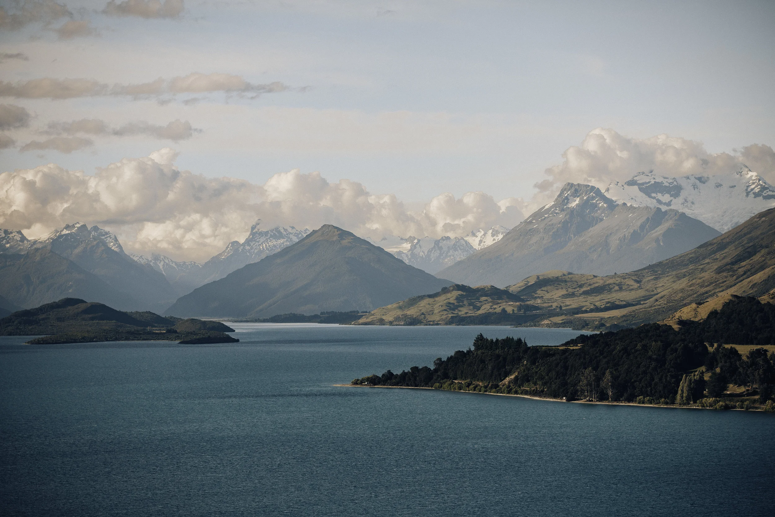 The drive to Glenorchy