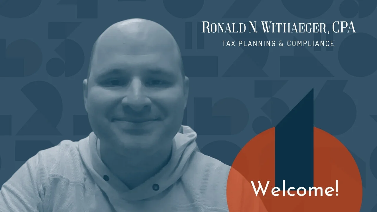 Welcome to Ronnie Withaeger, CPA