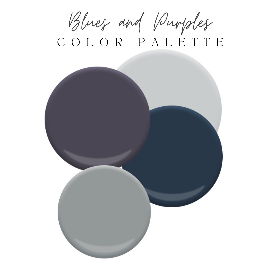 Color Palette -Purples and Blues