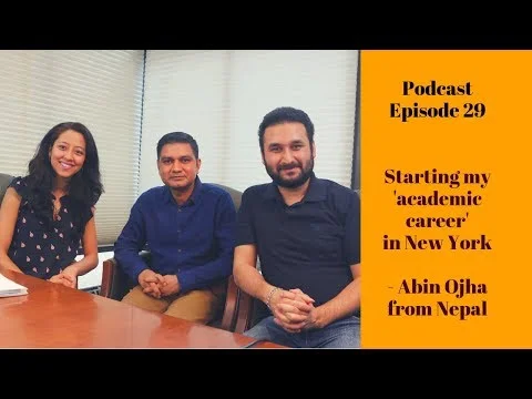 Starting my 'academic career' in New York (Podcast Episode 29)