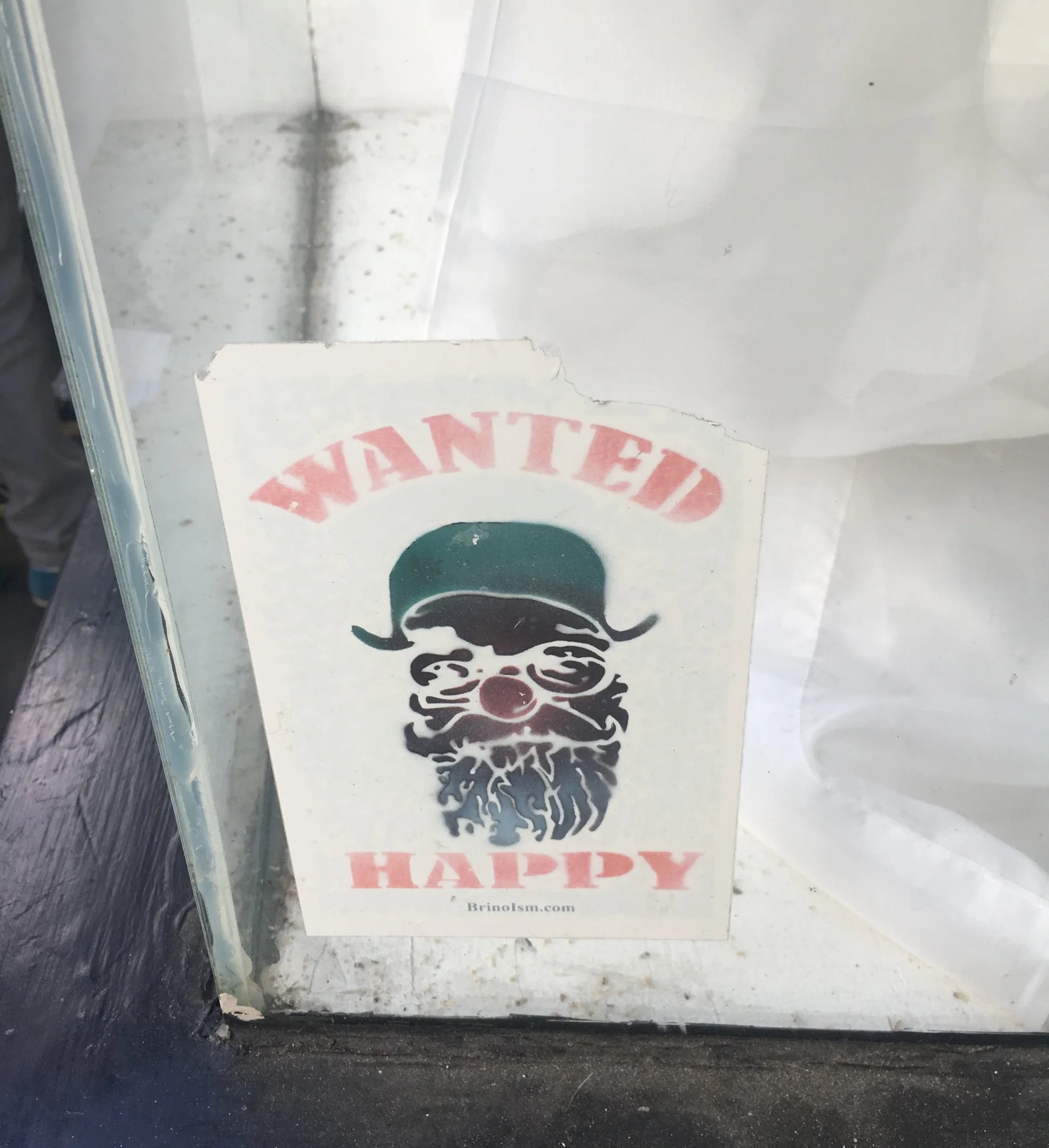 Wanted Happy Sticker: I like