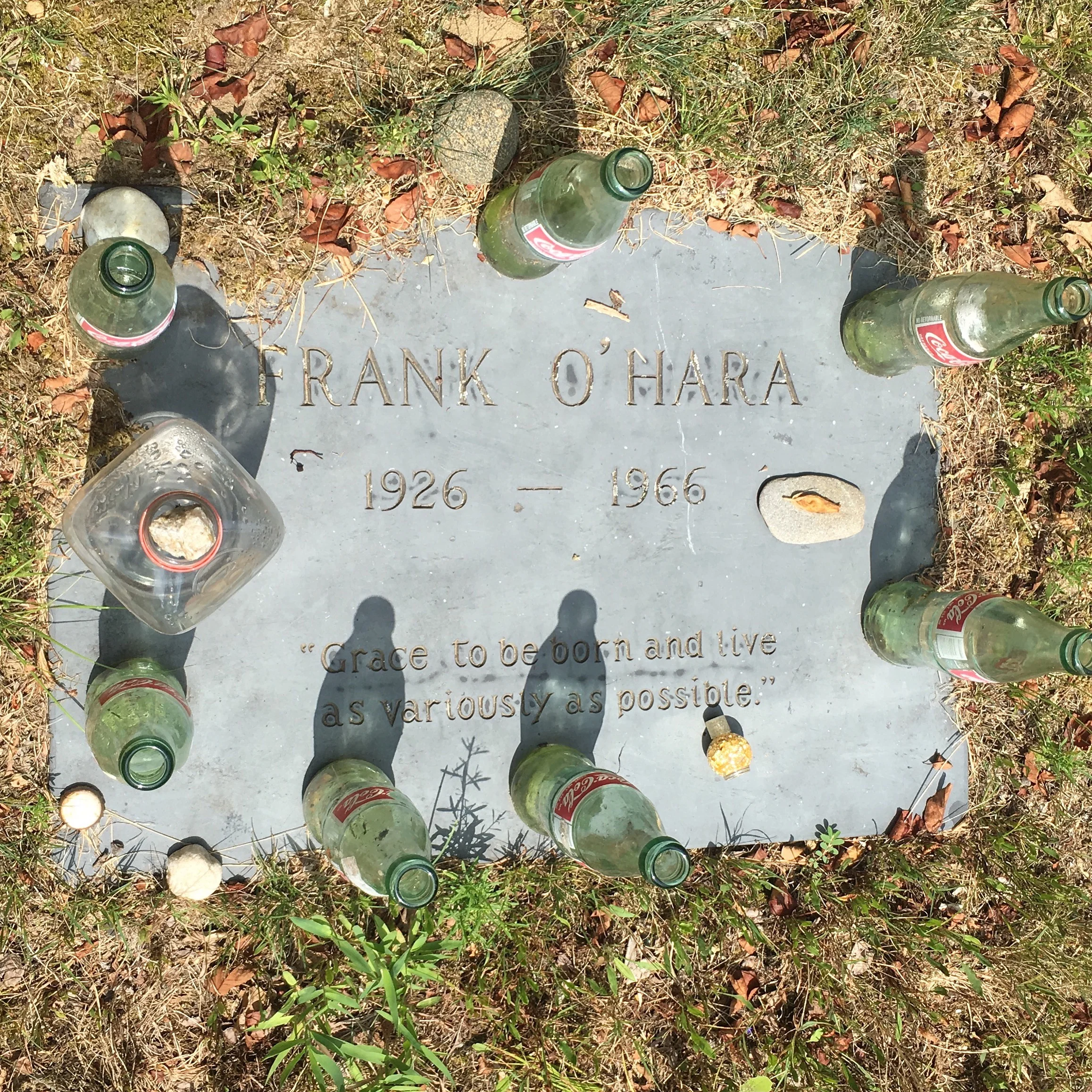 Frank O'Hara Grave: I like