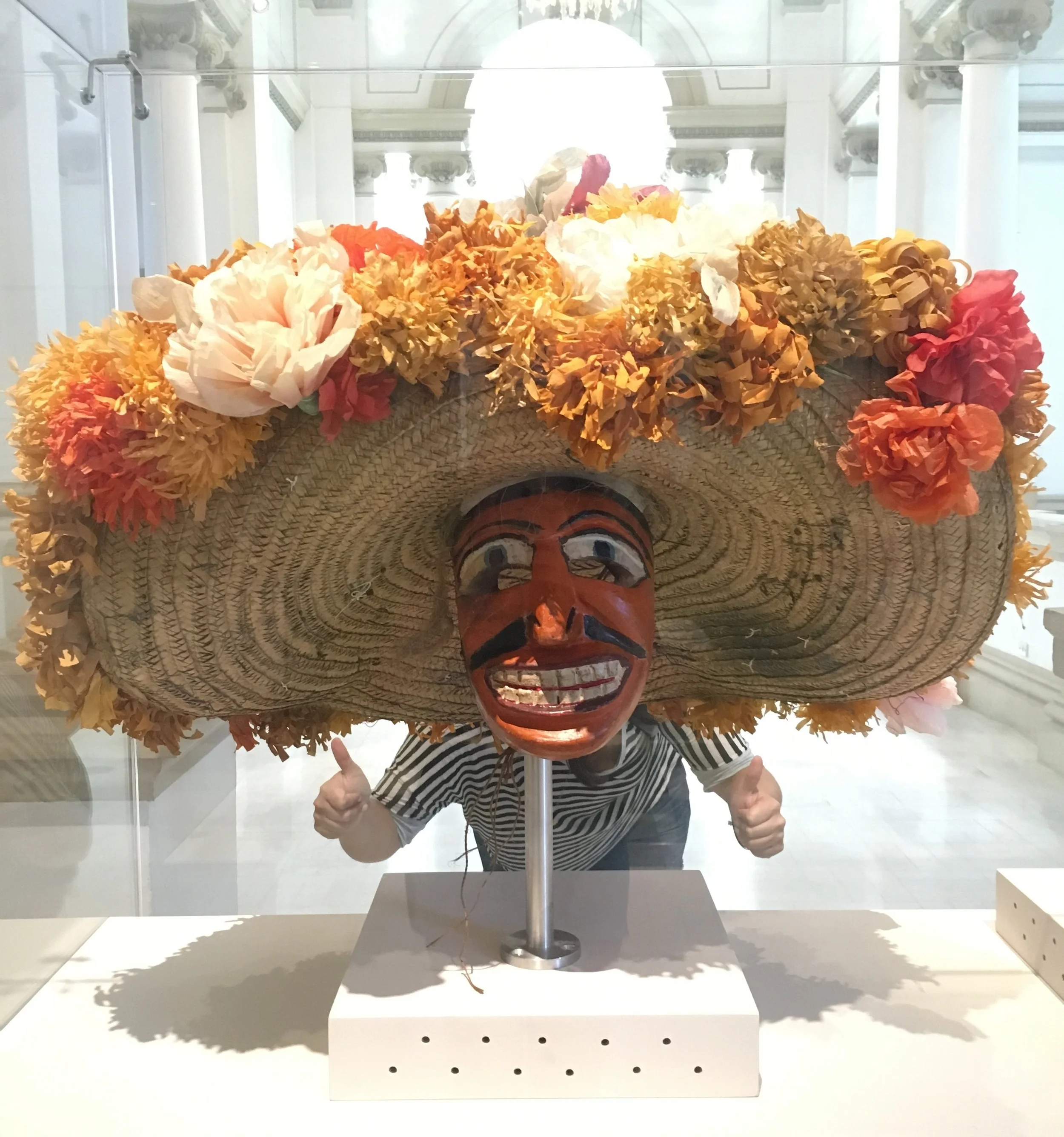 having fun in museums and masks: I like