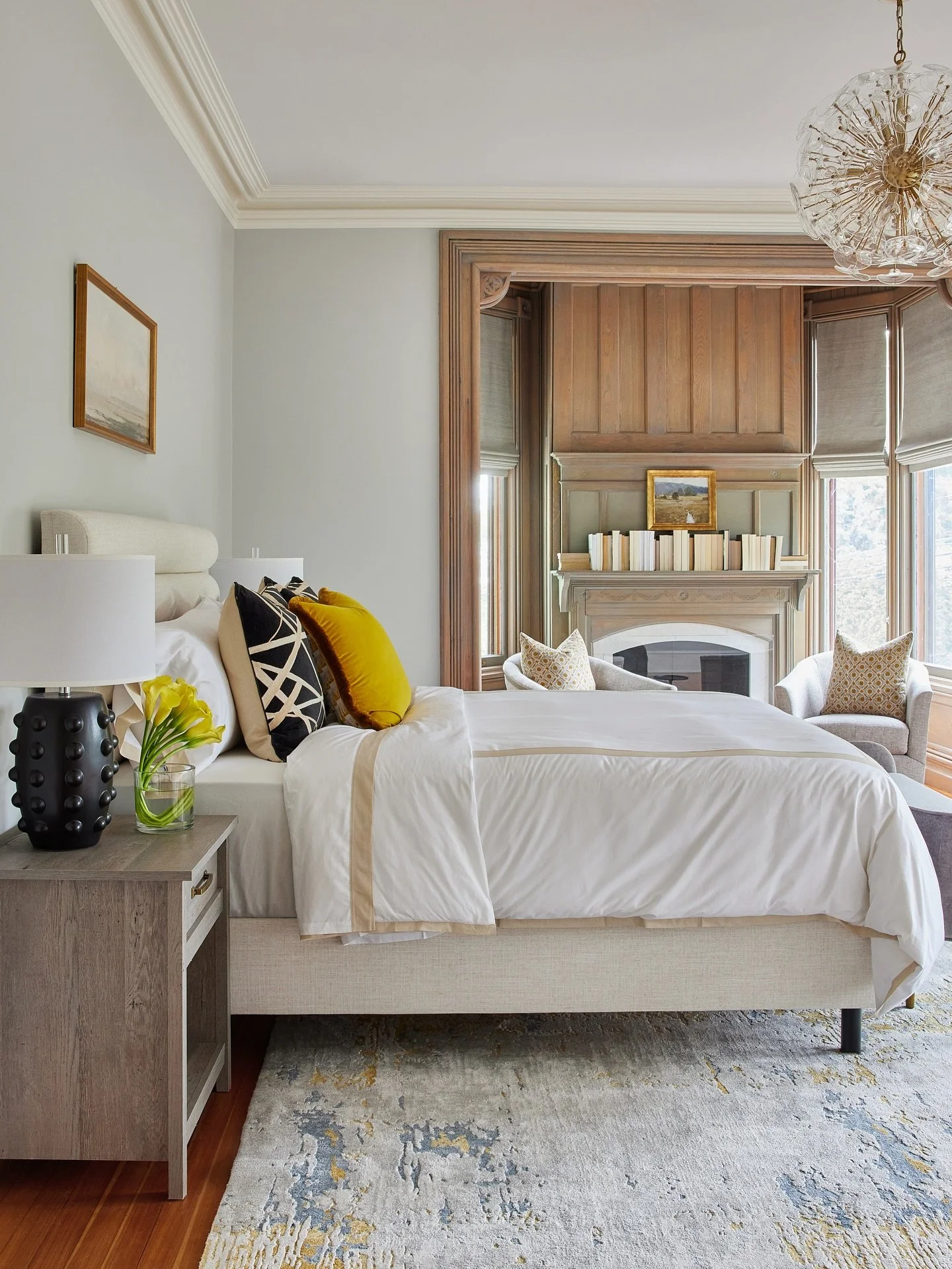 Calm, but never boring. The kind of bedroom that makes you linger a little longer. Dreamy, right?
.
#bedroominspo #dreamybedroom #designwithpersonality #primarybedroomdesign #primarybedroom #ctdesigner #ctdesign #nydesigner #nydesign #curatorofhome #