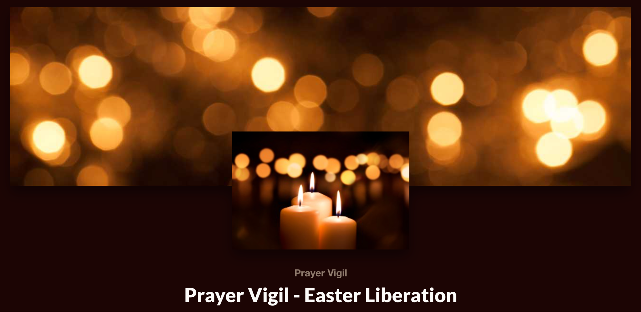 Prayer Vigil