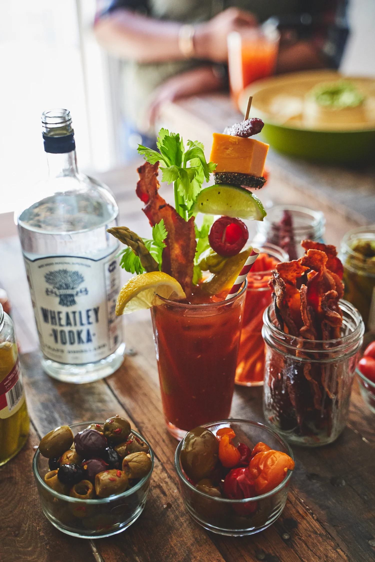 Crafting the Perfect Bloody Mary Bar for the Super Bowl | Holy City ...