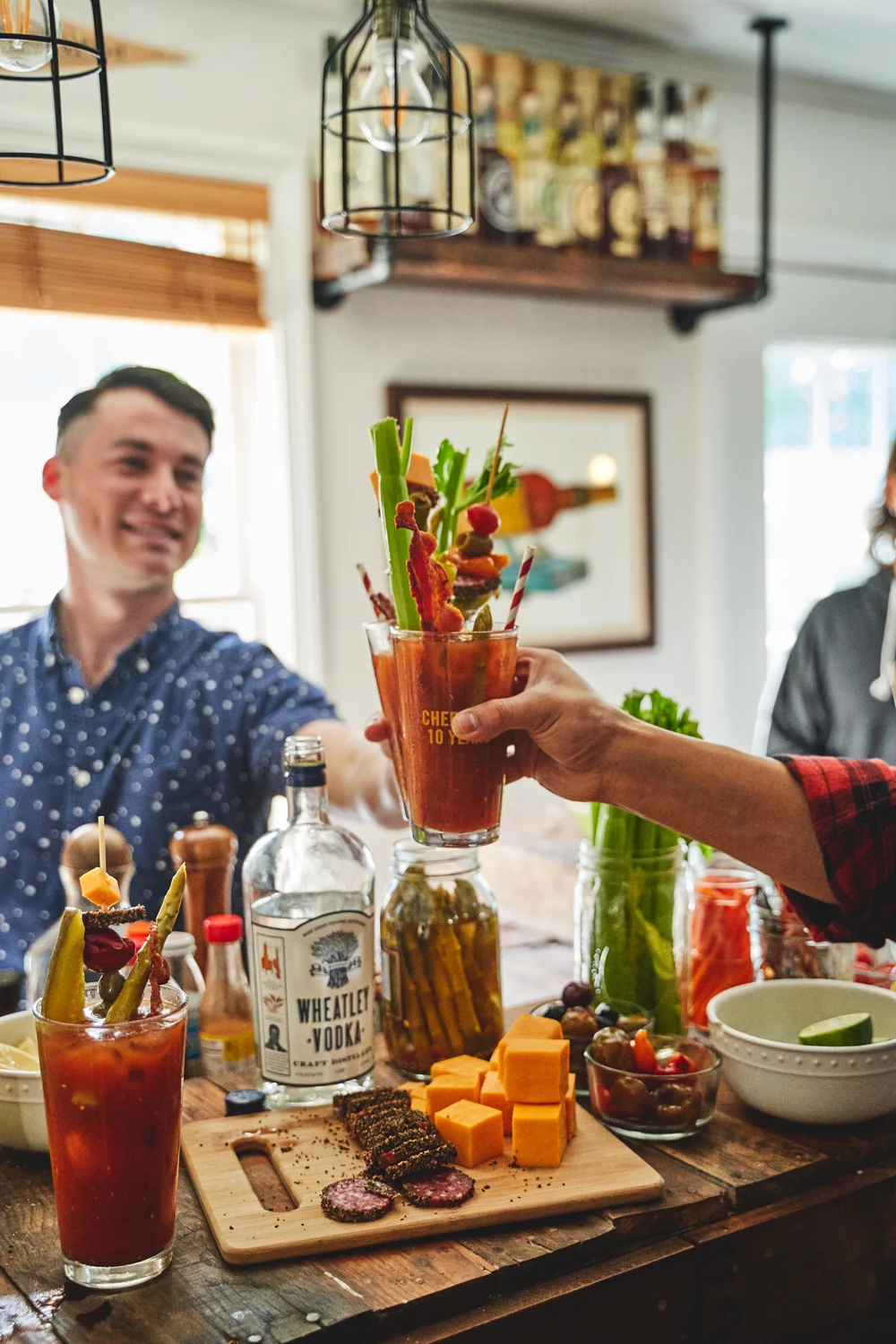 Crafting the Perfect Bloody Mary Bar for the Super Bowl | Holy City ...