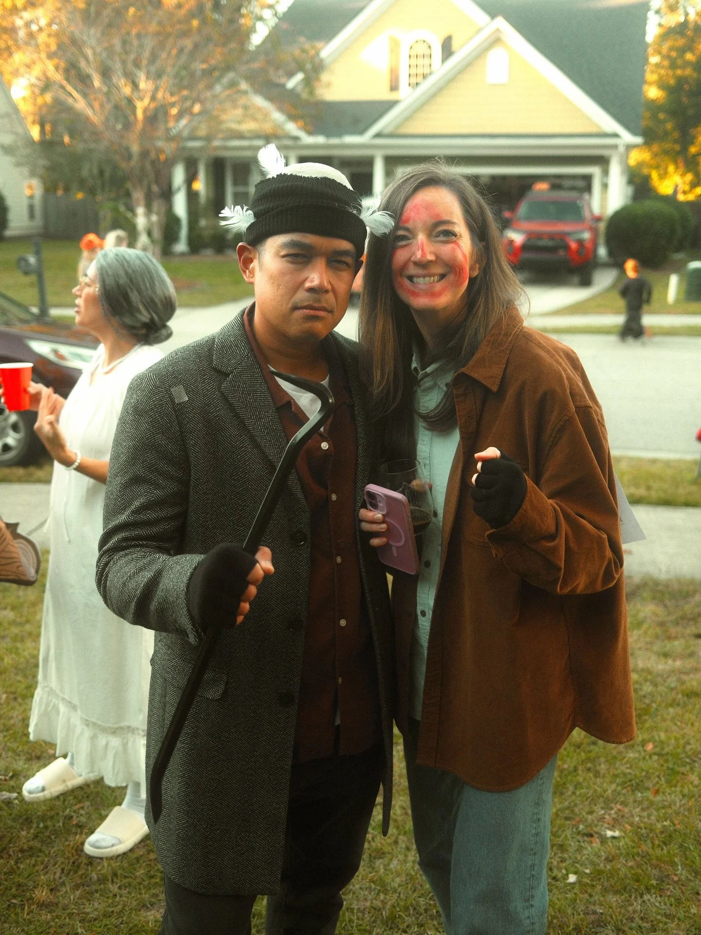 &ldquo;Hiyaaaaa paaaalllll&hellip;&rdquo;

This year, me and Brie channeled our inner wet bandits as Harry and Marv, a real power couple. Happy Halloween! 🎃

Fun fact: a real crowbar from @harborfreight is cheaper than a prop crowbar from Amazon 🙃
