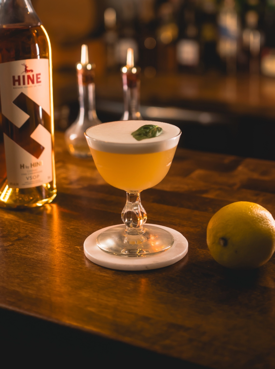 Honey Basil Sour