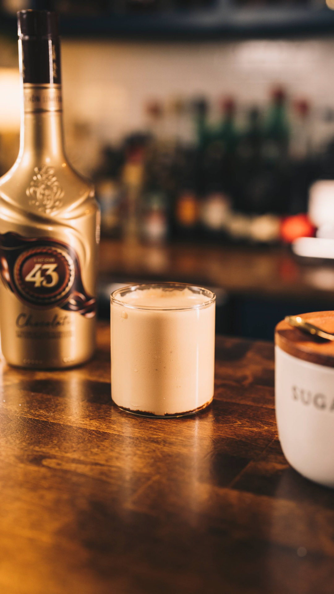 Salted Chocolate Dalgona Foam