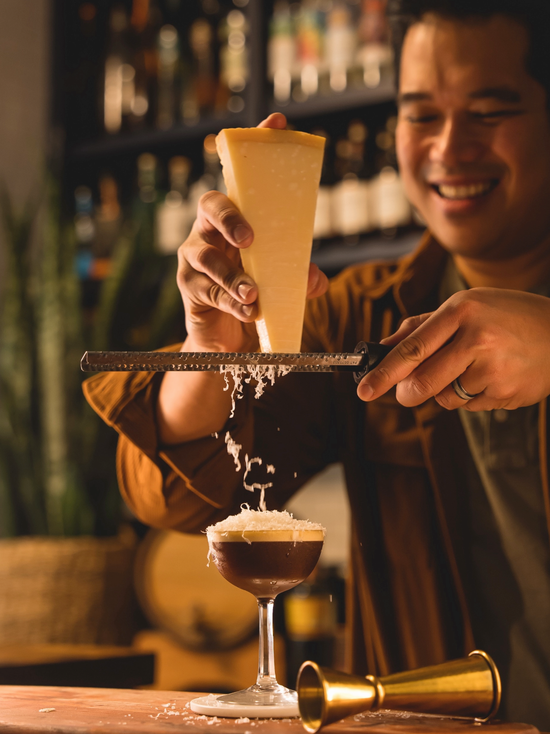 Parmesan Espresso Martini