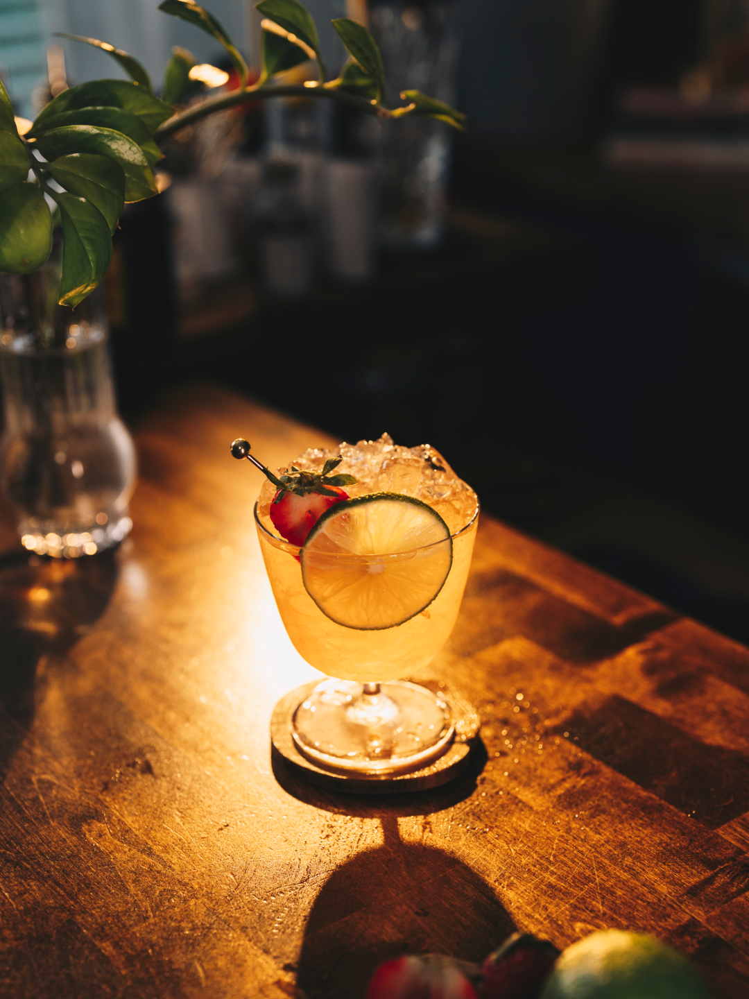 Pickled Strawberry Margarita