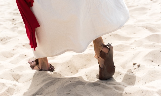 Walking in the sandals of Jesus in times of stress