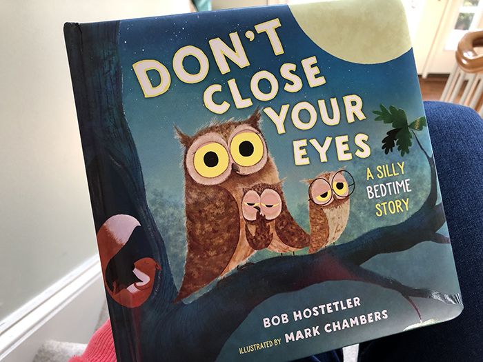 Don’t Close Your Eyes! A cute new kids book