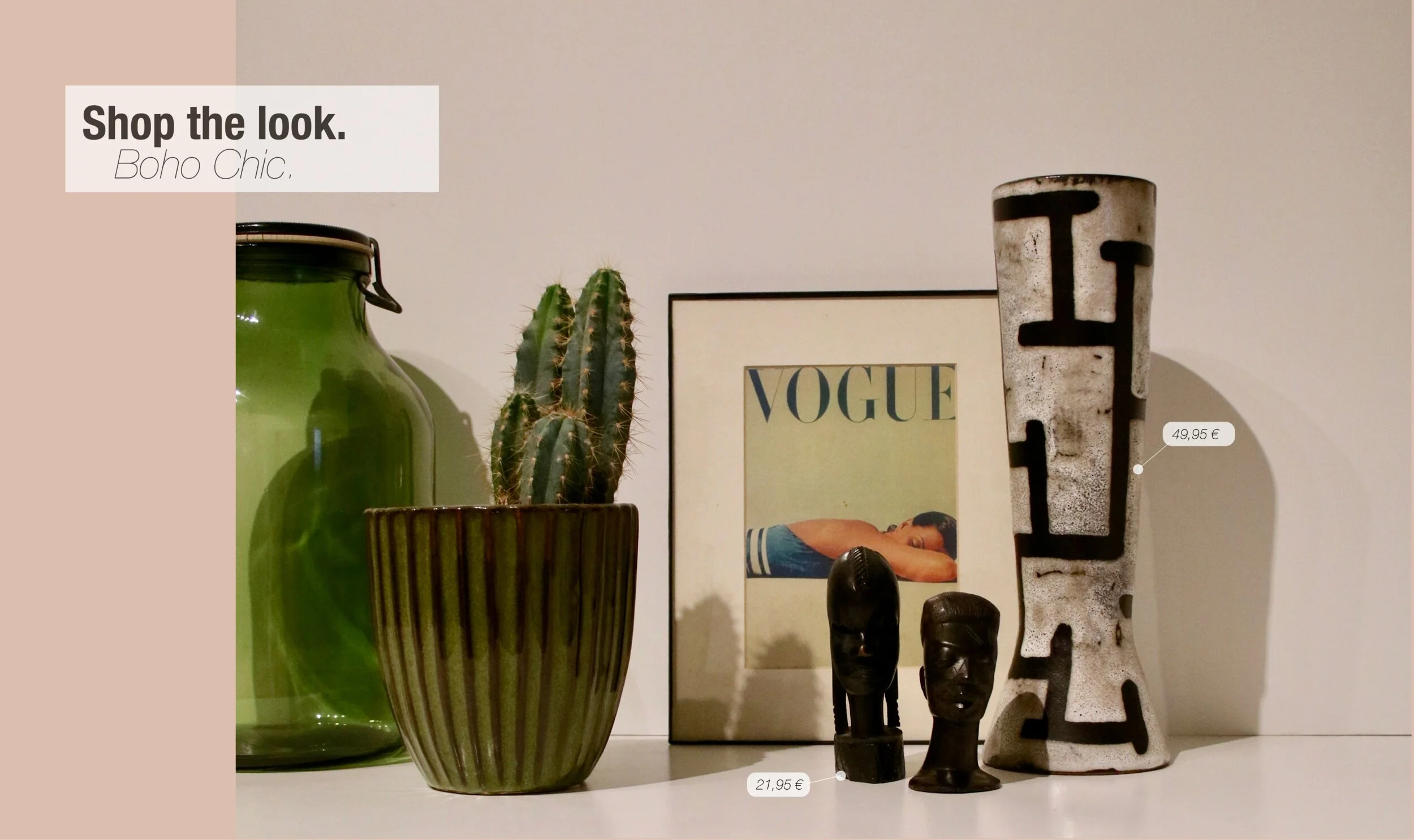 Eclectic interior styling
