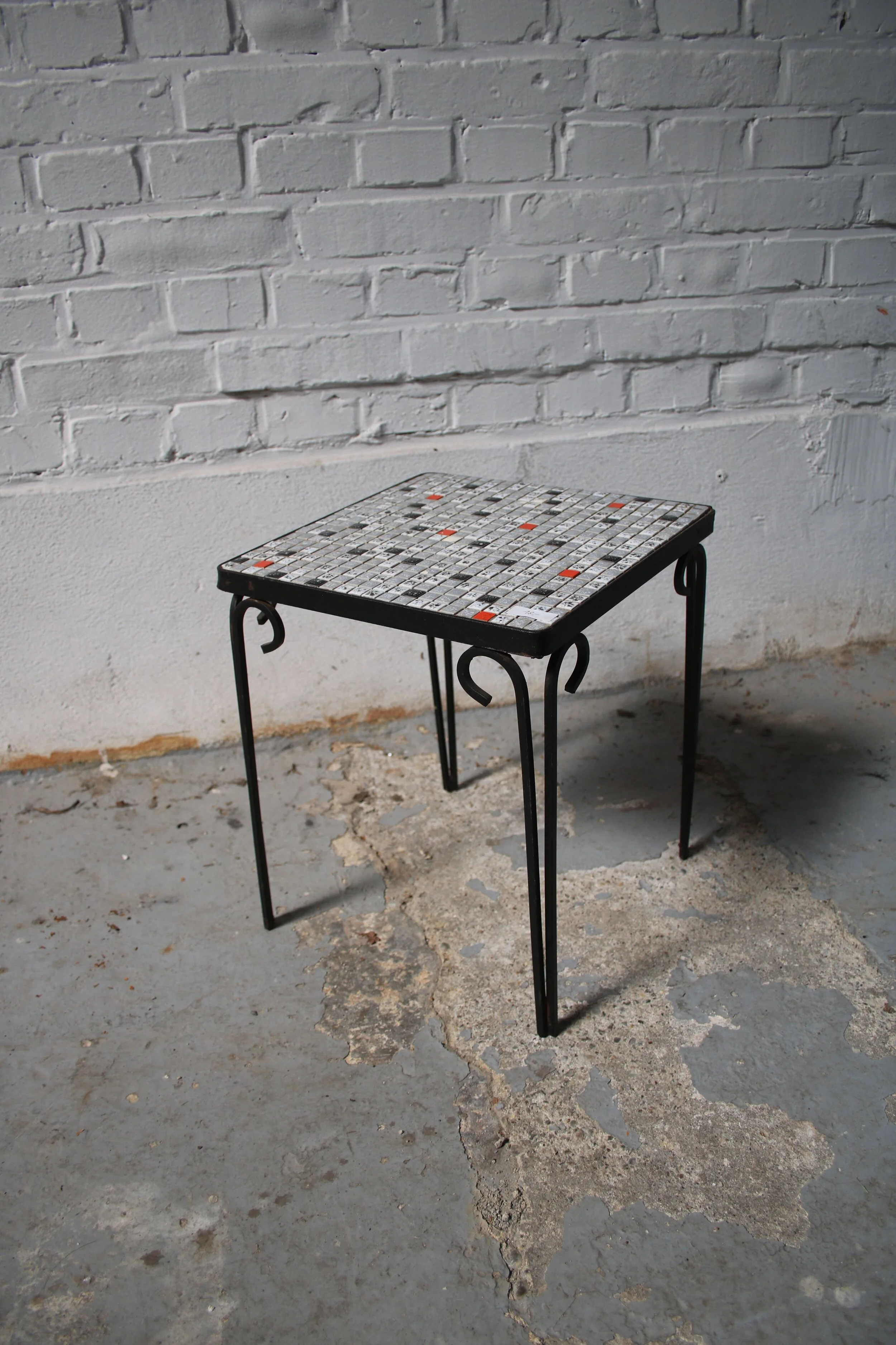 Tiny Tile Sidetable