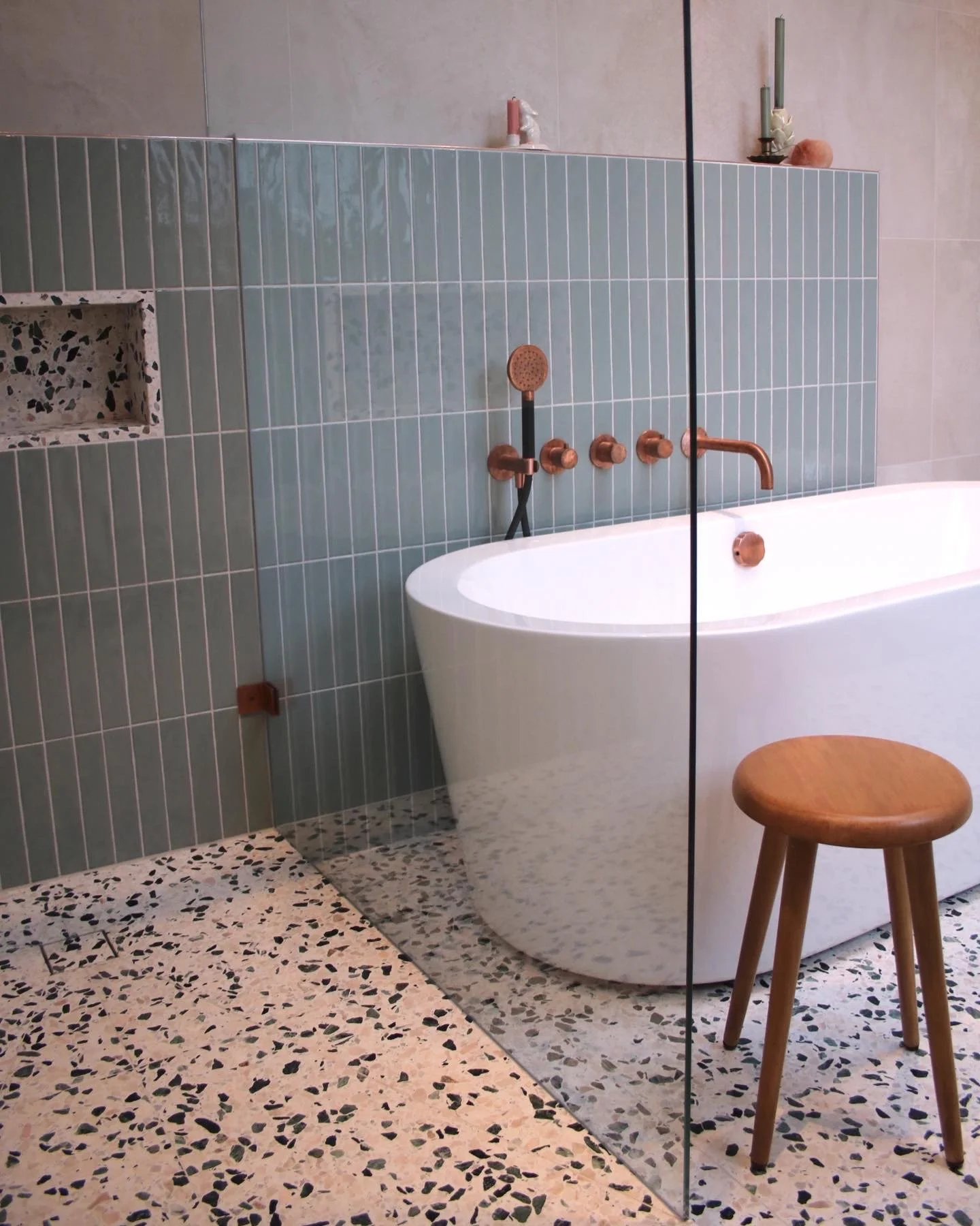 terrazzo bathroom