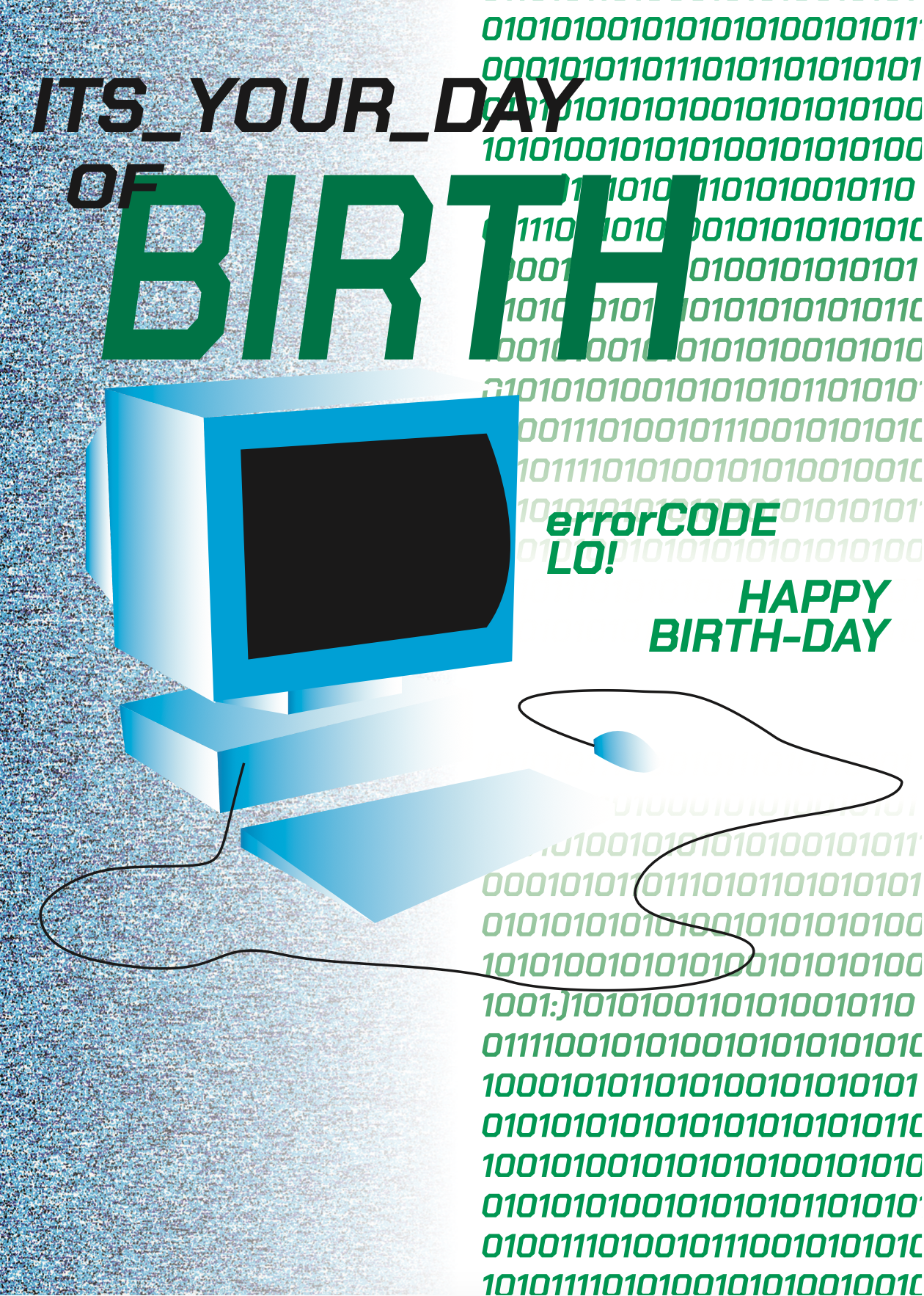 Happy Birthday Internet by Tatum Cotterman