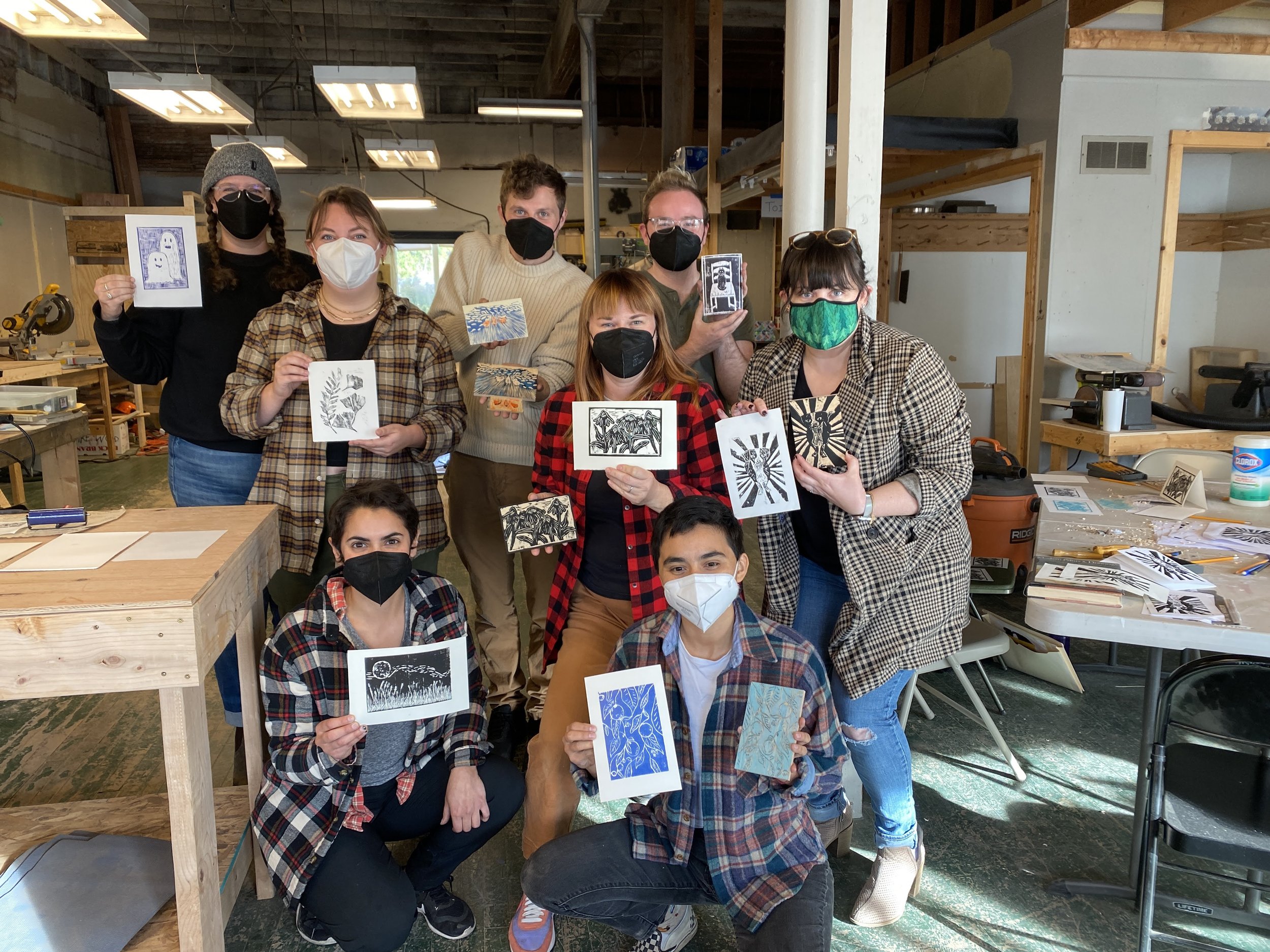 Woodblock 101 at Fireweed 2024