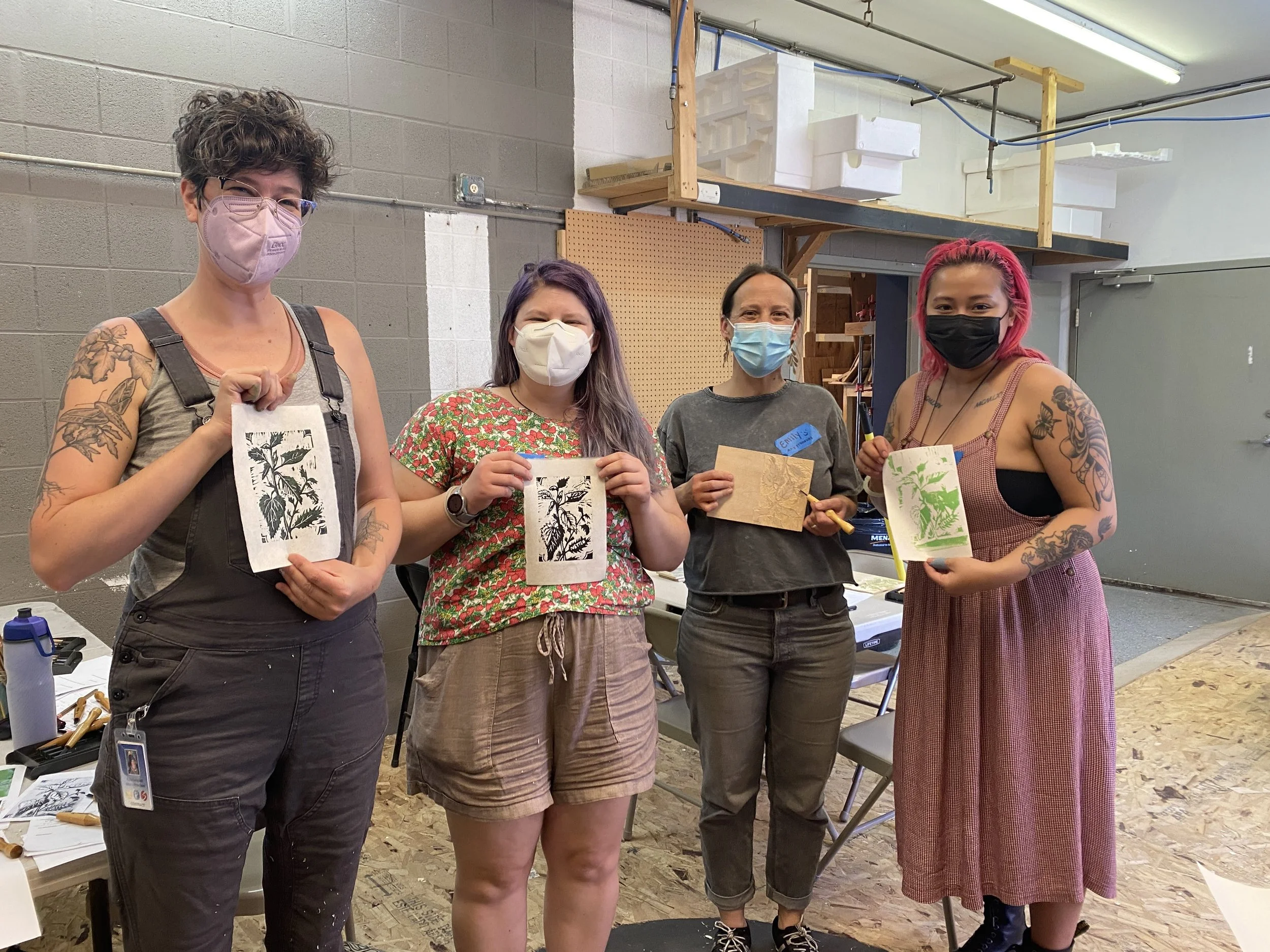 nettles class with prints spring 2023.JPG