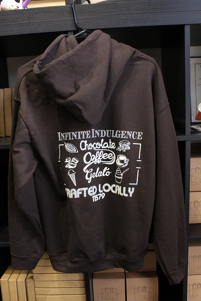 chocolate brown hoodie