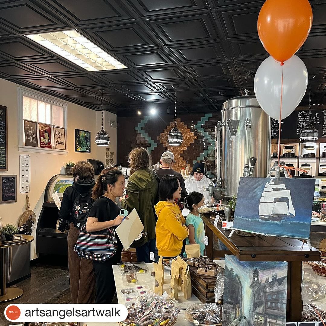 #Repost @artsangelsartwalk with @get.repost
・・・
Thank you to everyone who joined us this afternoon for the ARTWALK 2024 Open House Celebration! 🧡🌟

We are immensely proud of each and every one of the student artists. 

@nsartsangels @artsangelsartw