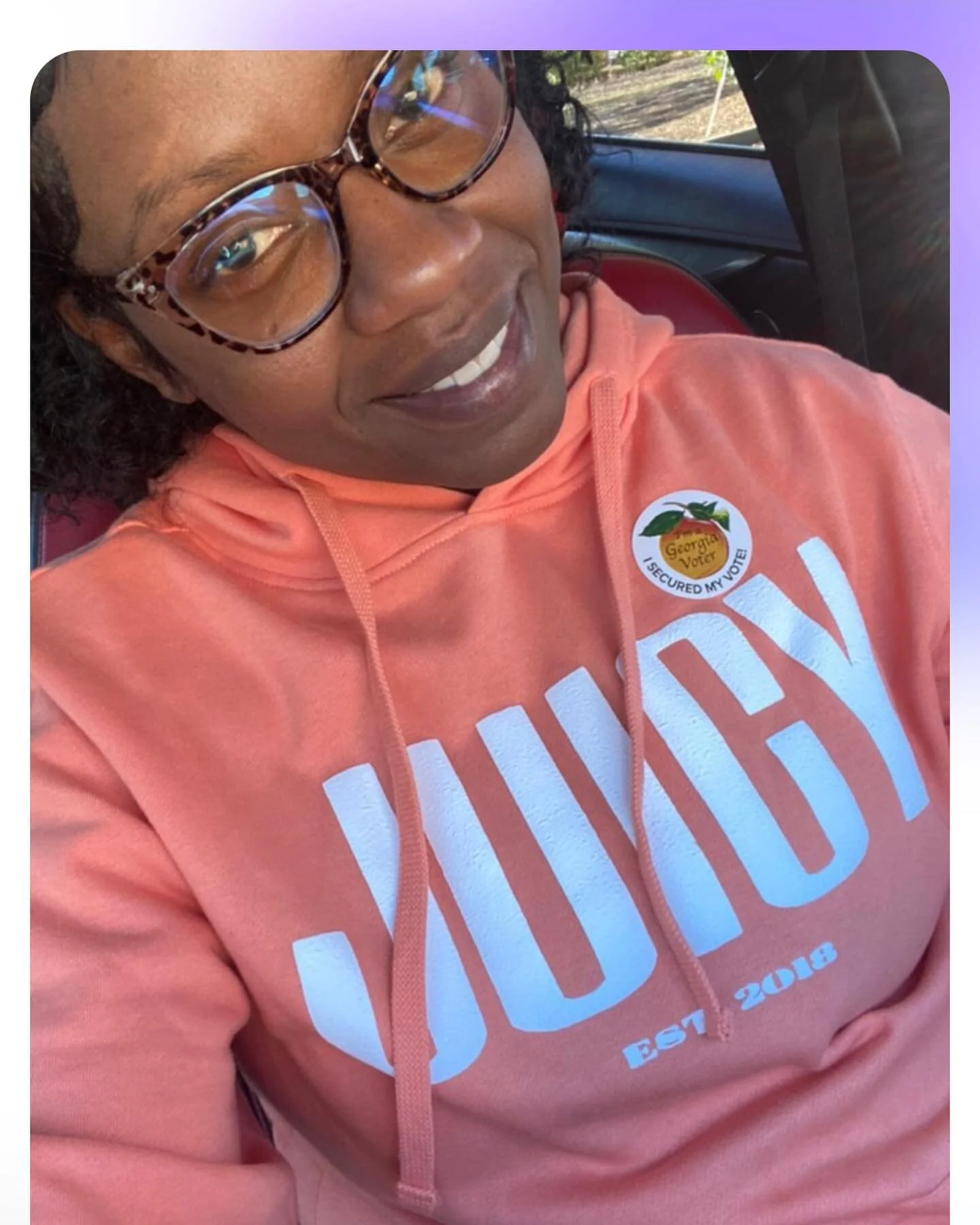 Good morning Juicy Fit Fam! Be like @lifeonmytermz and early vote for the GA senate seat. Your vote counts. For more info about the race visit thegeorgiavoterguide.com. 

Have great Monday y&rsquo;all🤎