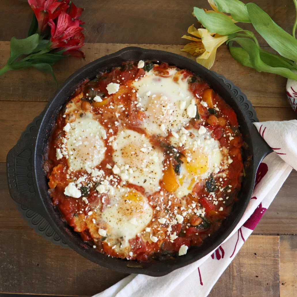 Simple Shakshuka Brunch Recipe