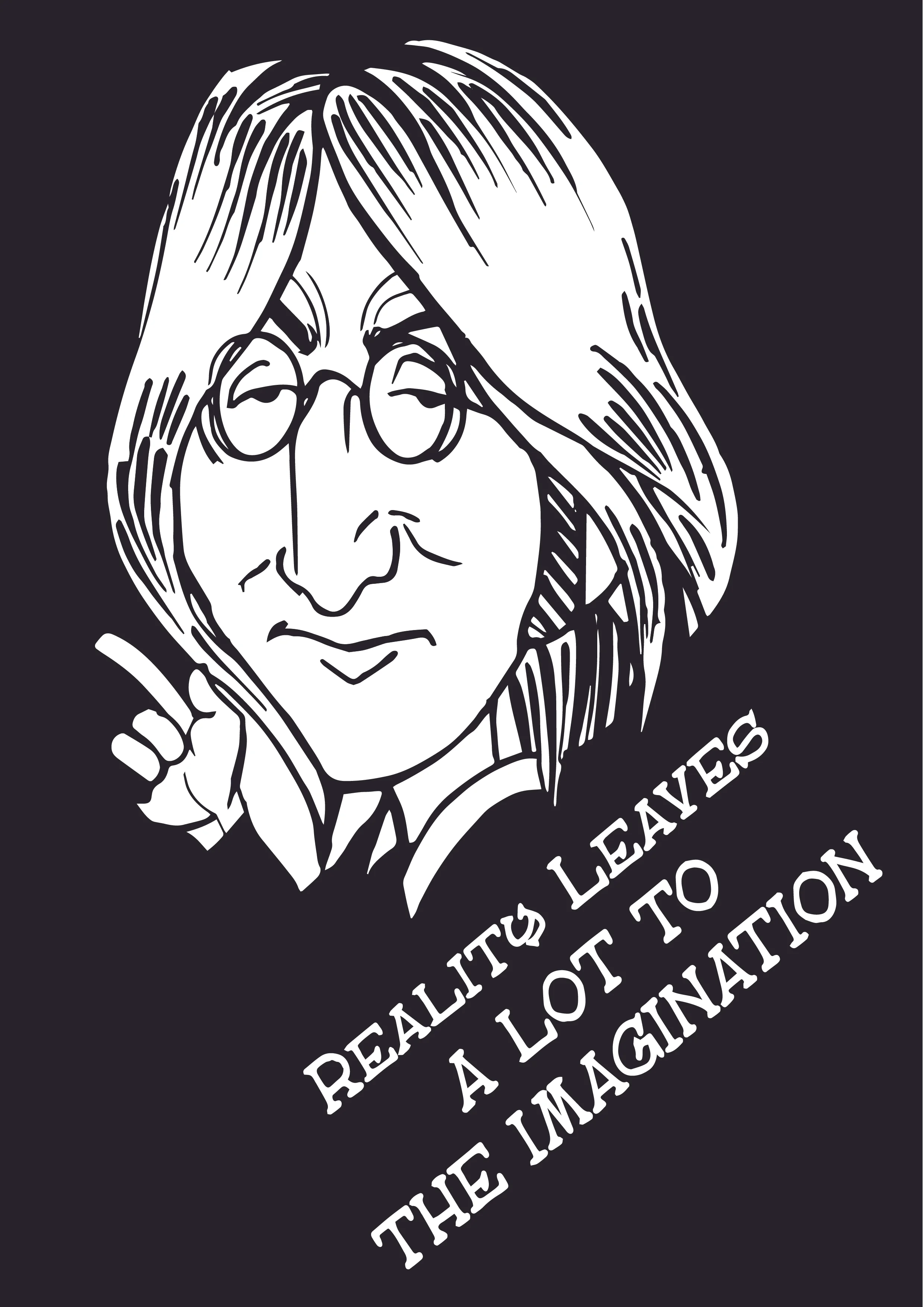 John Lennon Quote T-Shirt