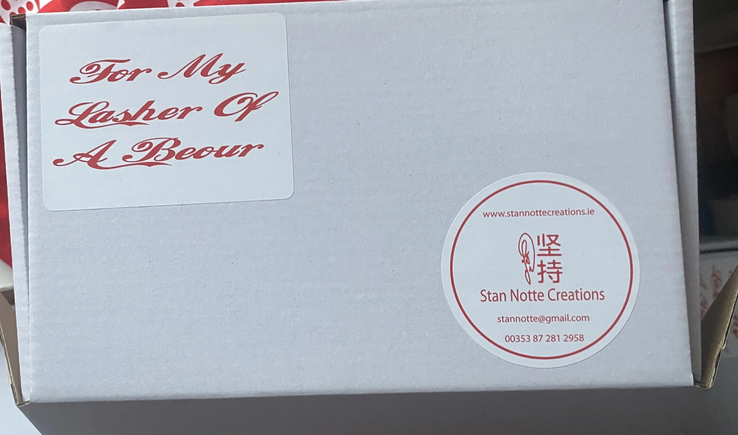 For My Lasher Of A Beour Valentine Boxes