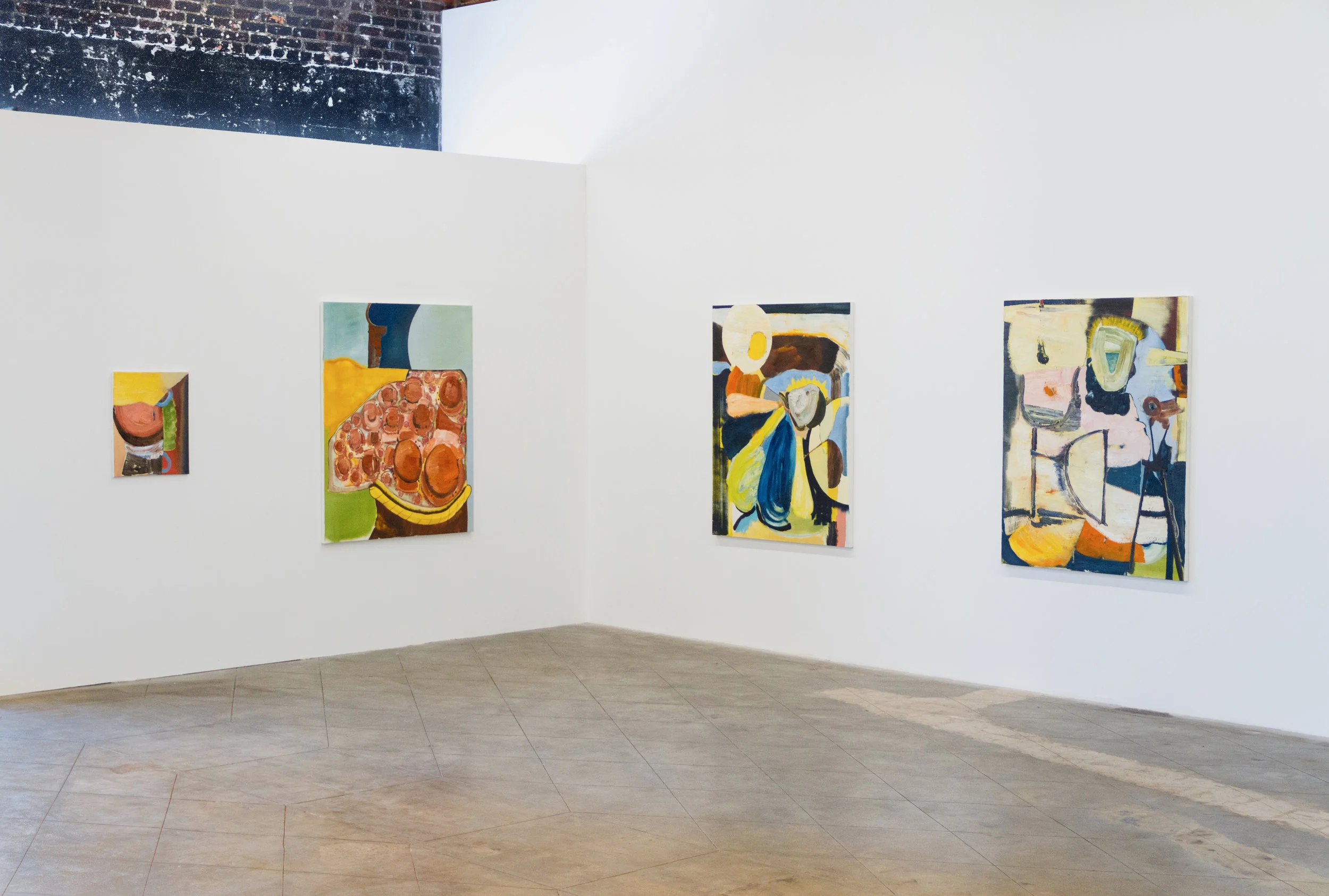 Robert Gunderman there-there, Los Angeles, California installation view