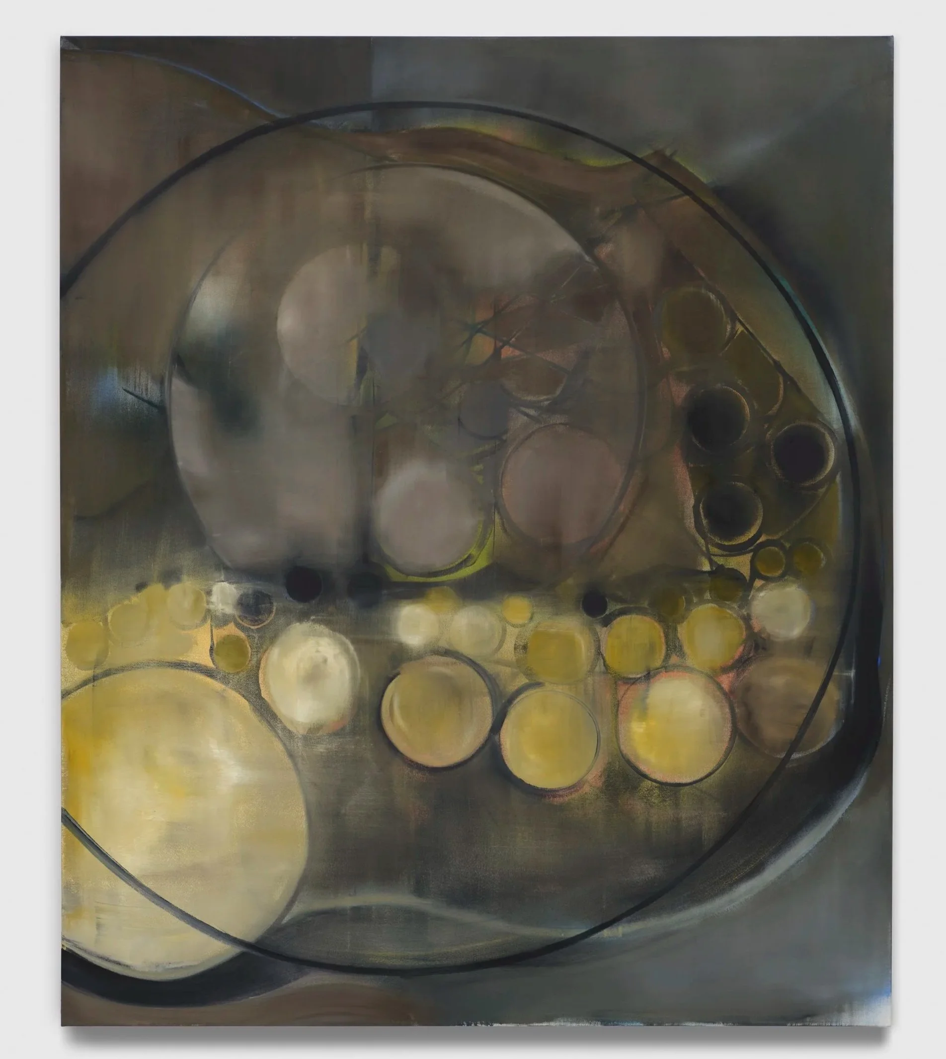 Robert Gunderman Fossil (Record) , 2023 oil on canvas 72 x 60 in 182.9 x 152.4 cm photo: Elon Schoenholz