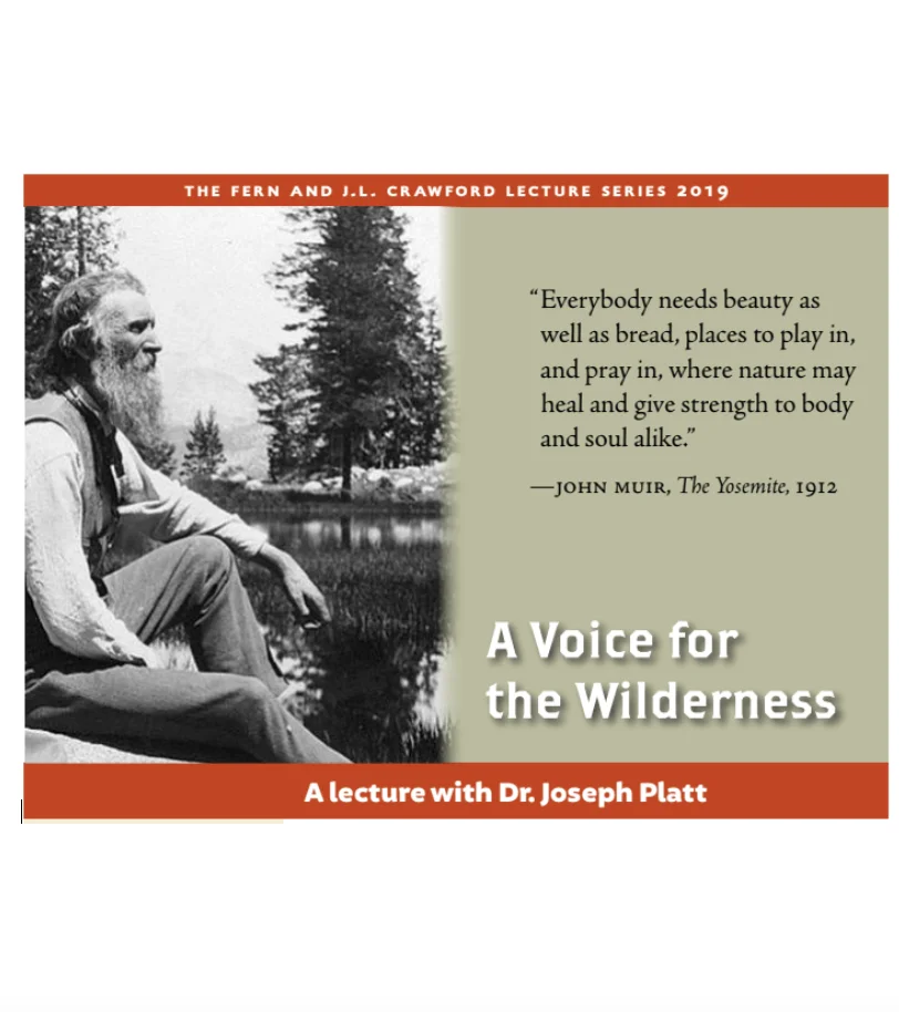 Community Lecture with Dr. Joseph Platt