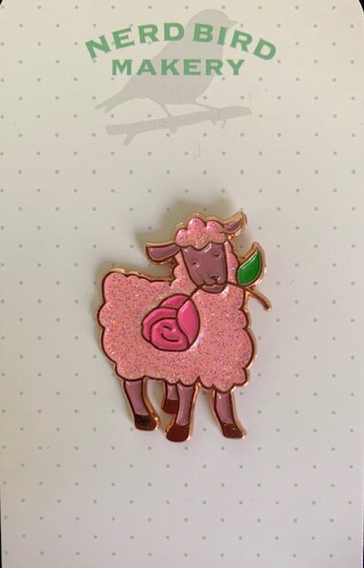 Rose Ramboullet Enamel Pin