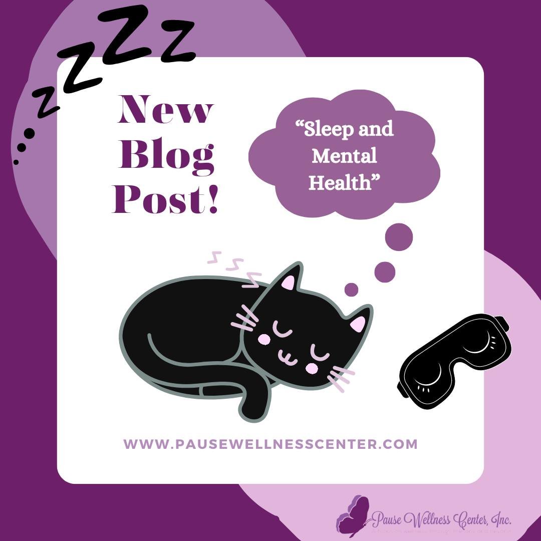 It's easy to prioritize tasks and activities over the rest our body needs, but getting enough sleep is essential to our wellbeing. Head to our website and read our latest blog post to learn about the connection between sleep and mental health!
 #ther