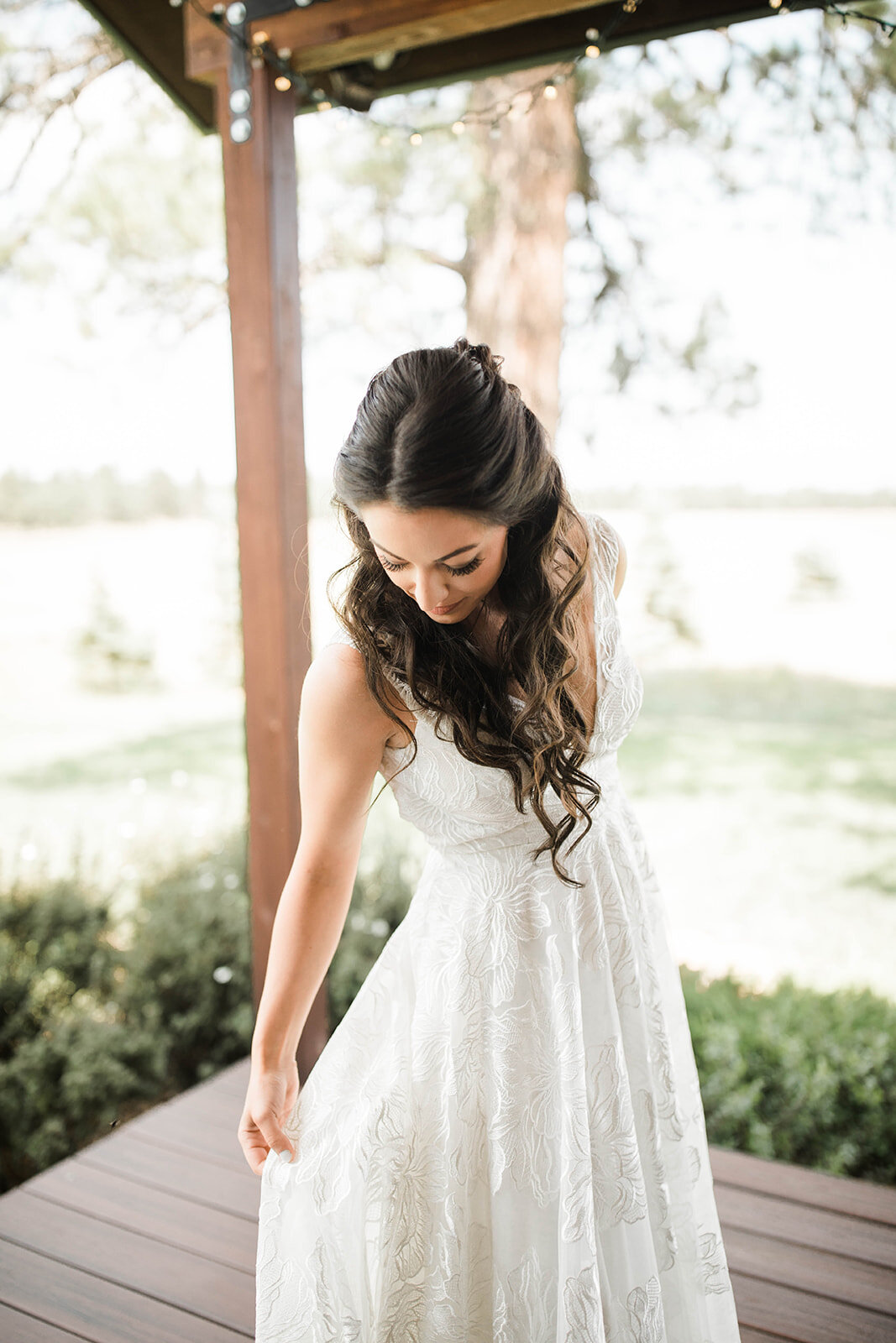 Modern Boho Bridal Gown from Lover's Society
