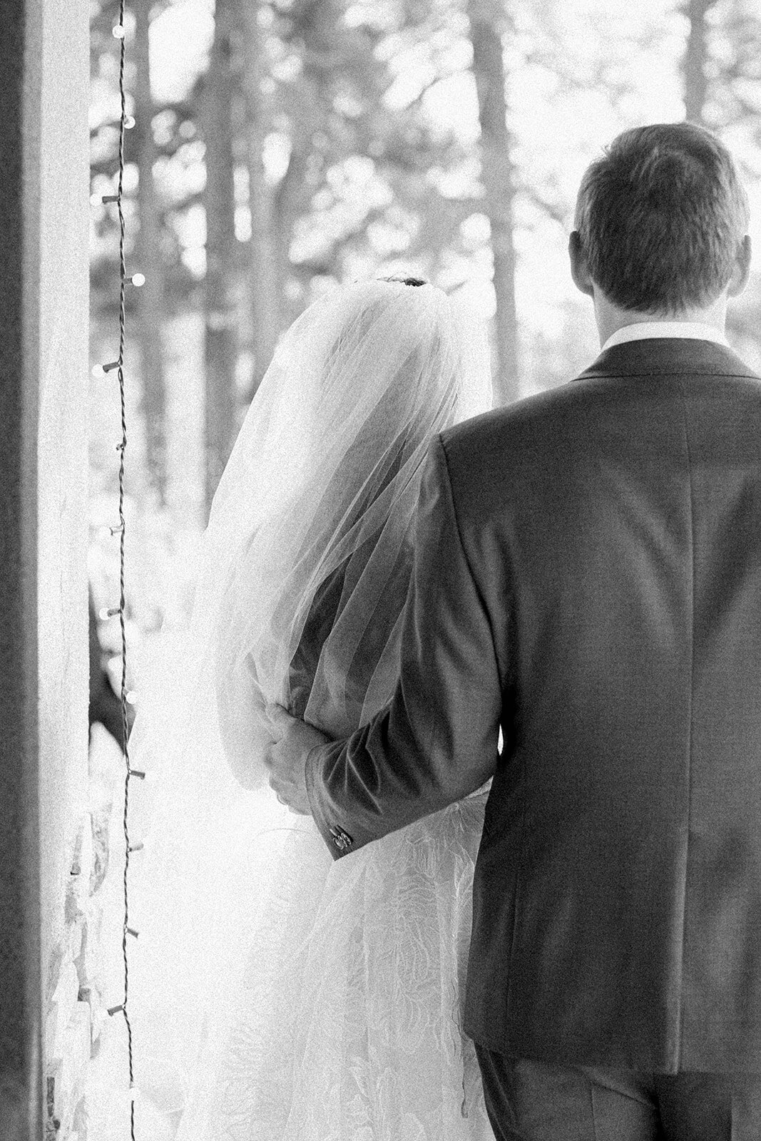 Happy Newly Weds enjoy toasts at their Relaxed Backyard Cocktail Hour